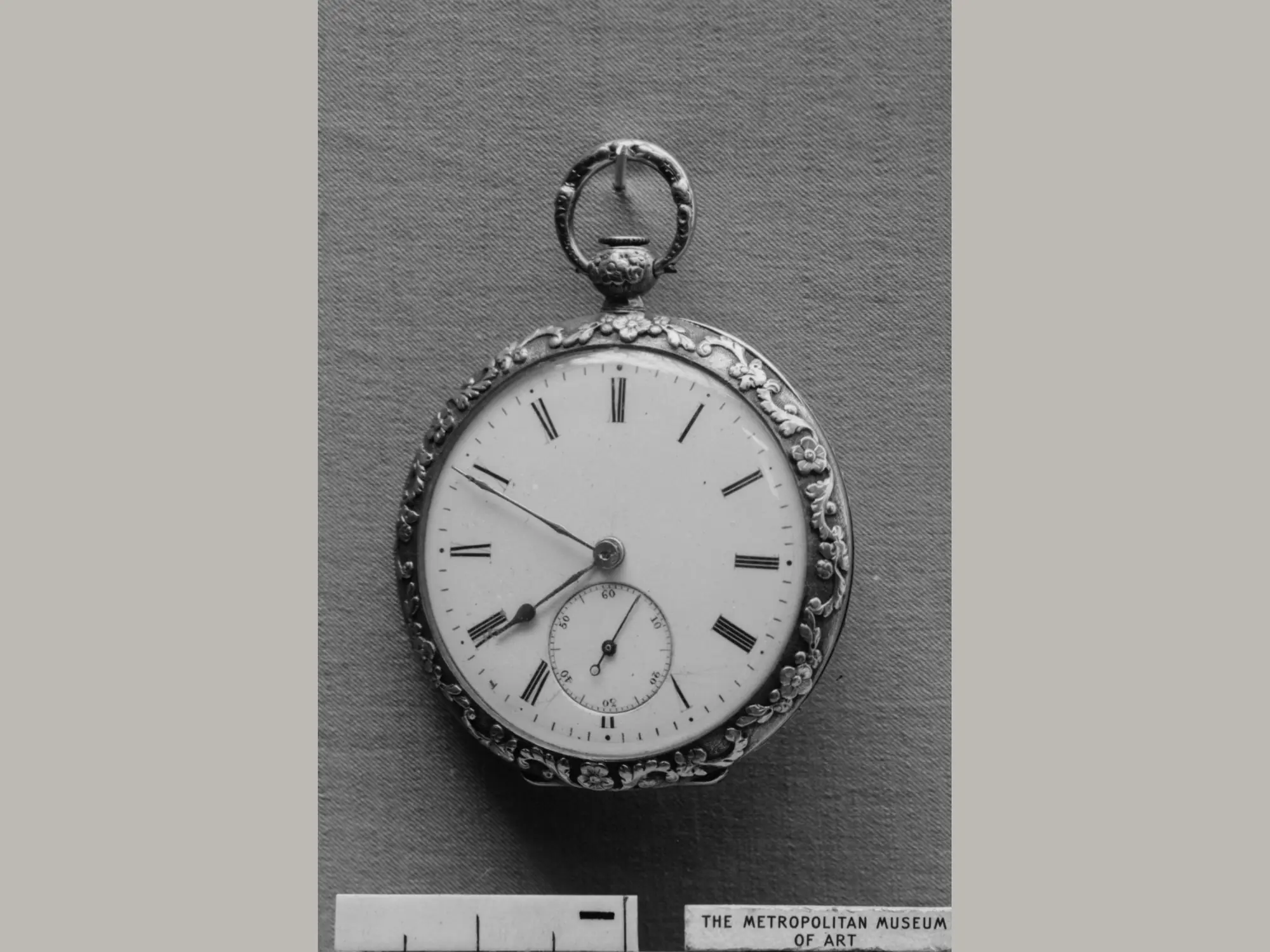 Vintage altın köstekli saat örneği 3